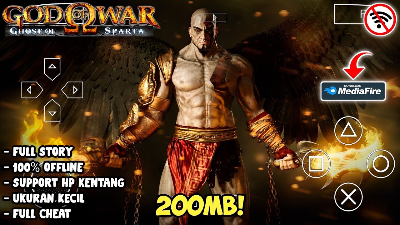 God Of War Ghost Of Sparta PPSSPP Highly Compressed